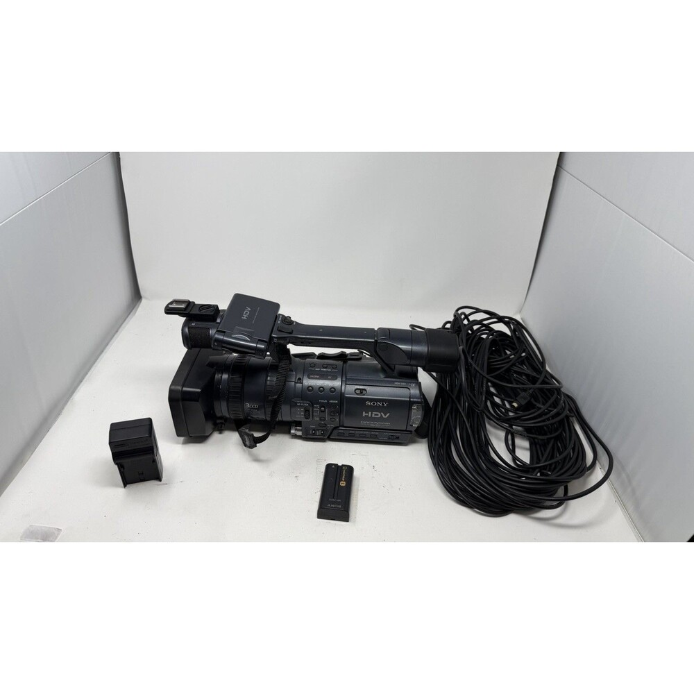 Sony HDR-FX1 HDV 1080i 3CCD Camcorder For Parts & Repair READ